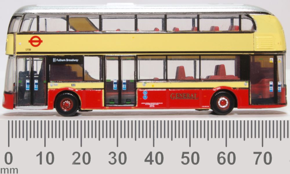 Oxford Diecast New Routemaster Lt50 General NNR006