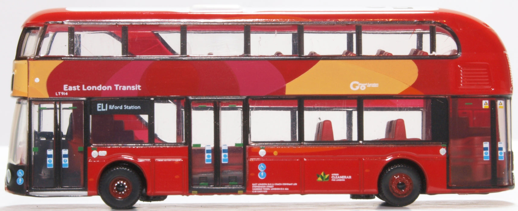 Oxford Diecast New Routemaster East London Transit NNR008