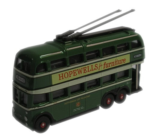 Oxford Diecast Nottingham Trolleybus - 1:148 Scale NQ1006