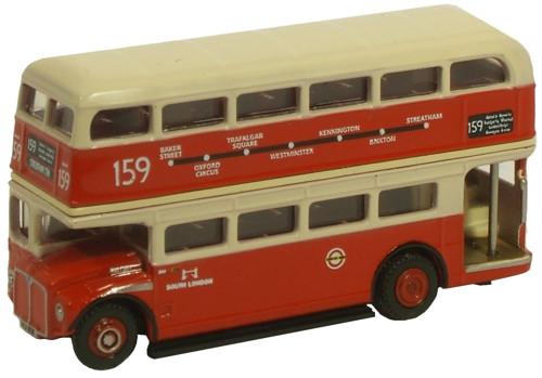 OXFORD DIECAST NRM004 South London 159 Routemaster Oxford Omnibus 1:148 Scale Model Omnibus Theme