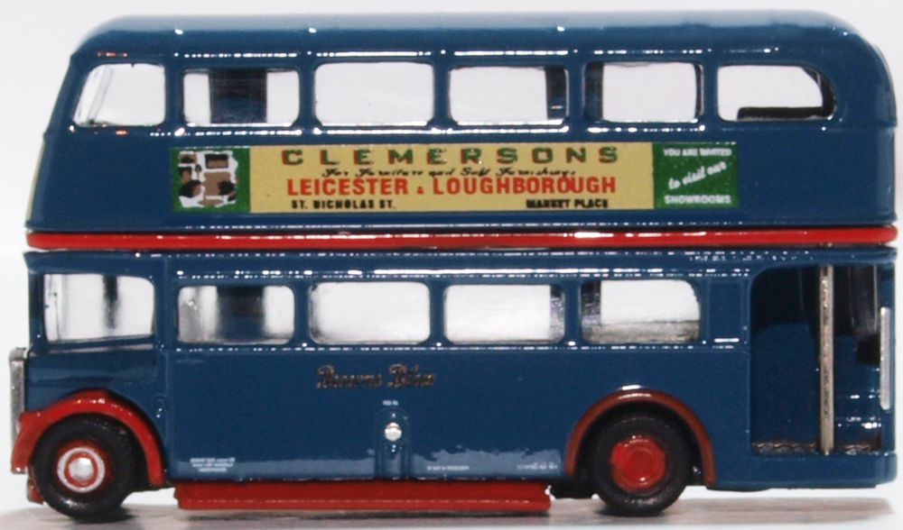 Oxford Diecast RT Bus Browns Blue NRT007