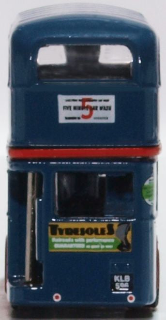 Oxford Diecast RT Bus Browns Blue NRT007