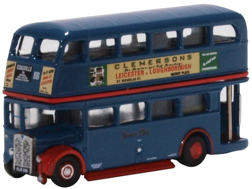 Oxford Diecast RT Bus Browns Blue NRT007