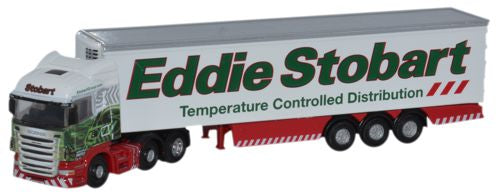 Oxford Diecast Scania Highline Fridge Eddie Stobart - 1:148 Scale NSCA002