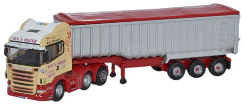 Oxford Diecast Scania Highline Tipper Ian S Roger - 1:148 Scale NSCA003