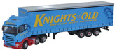 Oxford Diecast Knights of Old Scania Curtainside - 1:148 Scale NSCA004