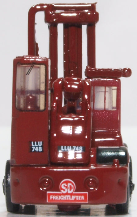Oxford Diecast Shelvoke & Drewry Freightlifter British Rail Crimson NSDF002