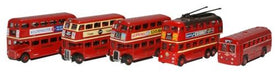 OXFORD DIECAST NSET01 London Bus Collection Oxford Omnibus 1:148 Scale Model 