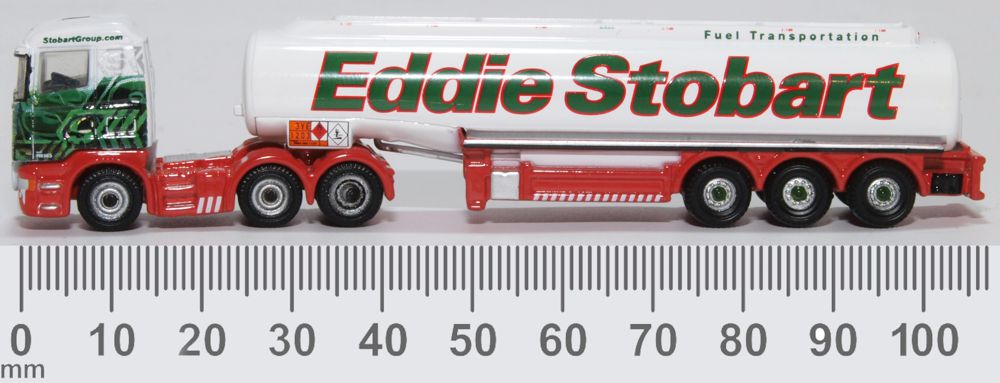 Oxford Diecast Scania Highline Tanker Eddie Stobart NSHL03TK