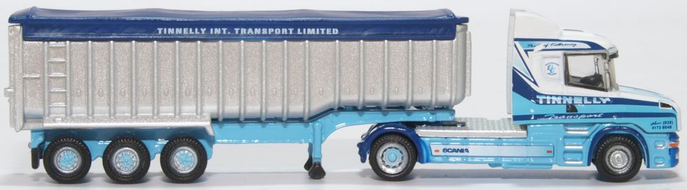 Oxford Diecast Scania T Cab Tipper Tinnelly NTCAB005