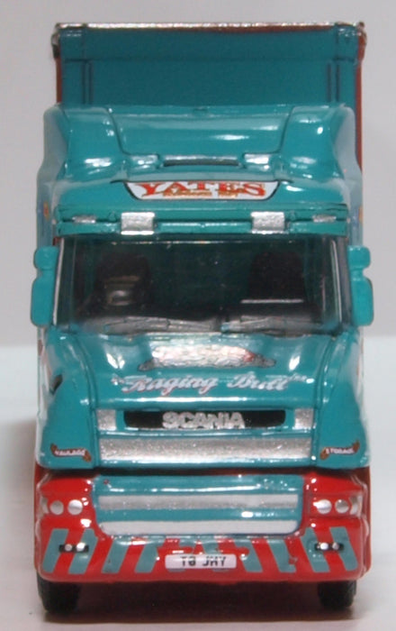 Oxford Diecast Scania T Cab Curtainside J H Yates & Sons 1:148 Scale NTCAB008