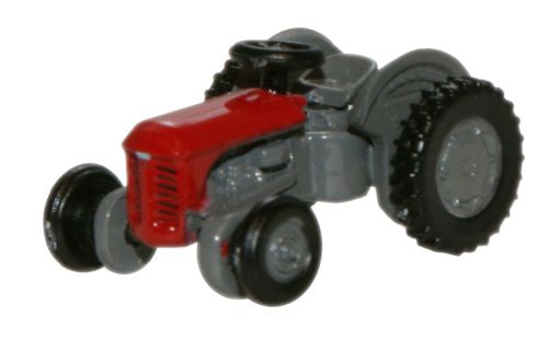 Oxford Diecast Red Ferguson Tractor - 1:148 Scale NTEA002
