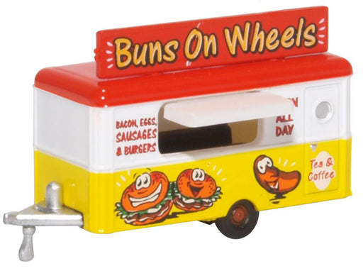 Oxford Diecast Mobile Trailer Buns On Wheels NTRAIL006