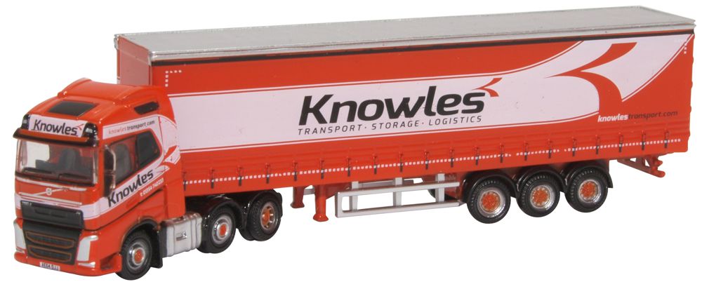 Volvo FH4 Curtainside Knowles by Oxford Diecast 1:148 Scale