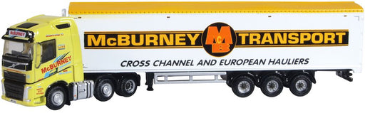 Oxford Diecast Volvo FH4 Walking Floor Mc Burney NVOL4008