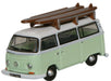 Oxford Diecast Birch Green White VW Minibus - 1:148 Scale NVW007