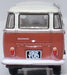 Oxford Diecast Sealing Wax Red/Beige Grey VW T1 Samba Bus.  NWS001 1:148 (N) Scale