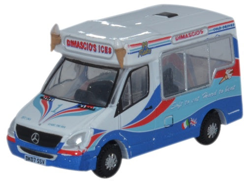 Oxford Diecast Whitby Ice Cream Dimascios - 1:148 Scale NWM002