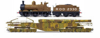 Oxford Rail WW1 Boche Buster - Camouflage And Rod 2330 OR76BOOM01