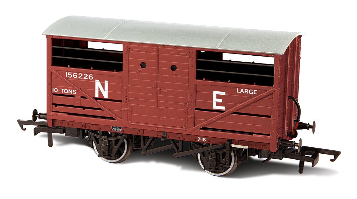 Oxford Rail LNER Cattle Wagon E156266 OR76CAT002B