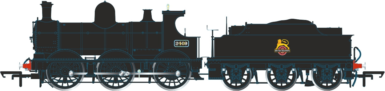 Oxford Rail Dean Goods 2409 Early BR OR76DG002
