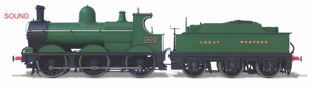 Oxford Rail 2475 Dean Goods GWR Unlined DCC Sound OR76DG003XS