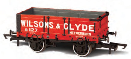 Oxford Rail Wilsons and Clyde 4 Plank Wagon OR76MW4003