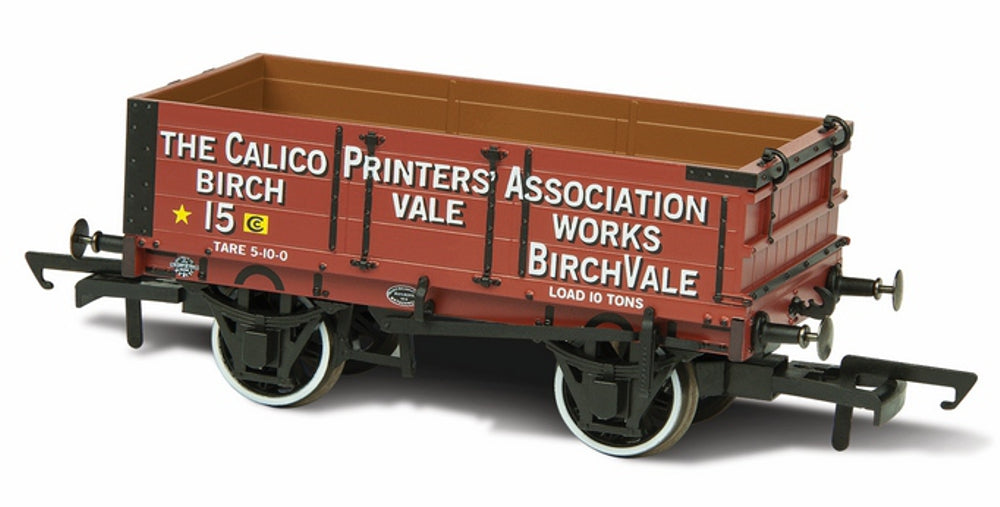 Oxford Rail Calico Printers Assn 15 Mineral Wagon 4 Plank OR76MW4010