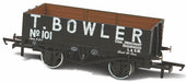 Oxford Rail T Bowler London No101 5 Plank Mineral Wagon OR76MW5001