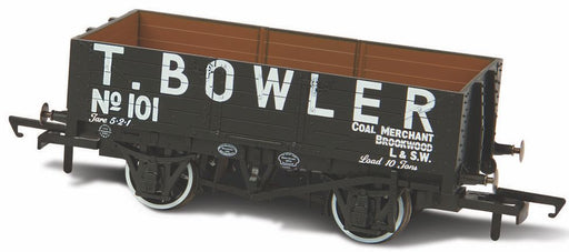 Oxford Rail T Bowler London No101 5 Plank Mineral Wagon OR76MW5001