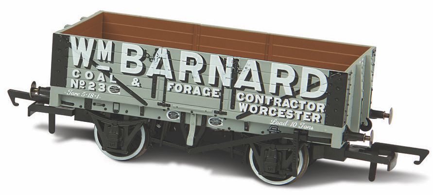 Oxford Rail WM Barnard - Worcester No23 5 Plank Mineral Wagon OR76MW5004