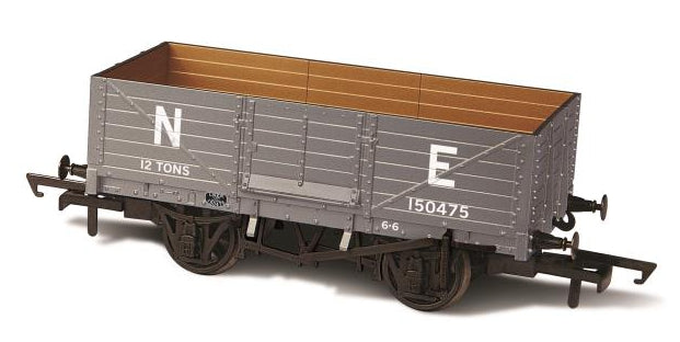 Oxford Rail Mineral Wagon 6 Plank LNER 150475 OR76MW6001C