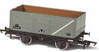 Oxford Rail Br Grey 7 Plank Wagon P73162 OR76MW7013