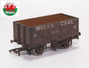 Oxford Rail Weathered Wigan Coal & Iron Co 7 Plank Wagon OR76MW7017W