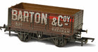 Oxford Rail Weathered Barton And Co No. 321 - 7  Plank Mineral Wagon OR76MW7020W