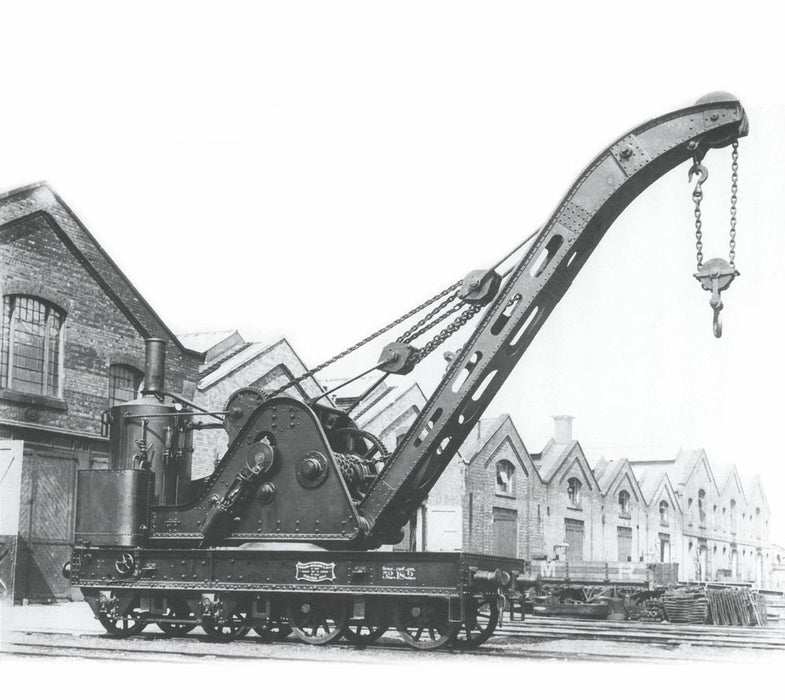 Oxford Rail Standard Cowans Sheldon 15T Crane BR Stoke Mpd Rs1023_15 OR76SCS1001