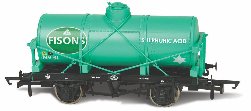 Oxford Rail Fisons Sulphuric Acid No31 12 Ton Tank Wagon OR76TK2005