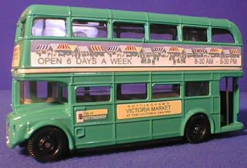 OXFORD DIECAST RM001 Nottingham Council Oxford Original Bus 1:76 Scale Model Omnibus Theme