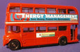OXFORD DIECAST RM002 Nottingham Energy Oxford Original Bus 1:76 Scale Model Omnibus Theme