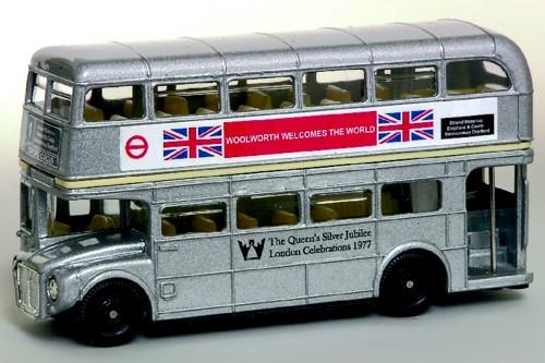 OXFORD DIECAST RM026 Silver Jubilee Oxford Original Bus 1:76 Scale Model Omnibus Theme