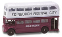 OXFORD DIECAST RM050 Edinburgh Festival Oxford Original Bus 1:76 Scale Model Omnibus Theme
