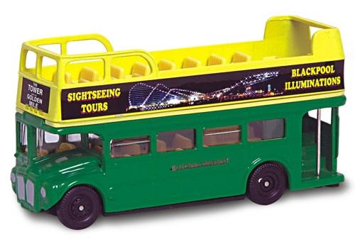 OXFORD DIECAST RM054 Blackpool Open Top Oxford Original Bus 1:76 Scale Model Omnibus Theme