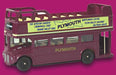 OXFORD DIECAST RM062 Plymouth Open Top Bus Oxford Original Bus 1:76 Scale Model Omnibus Theme