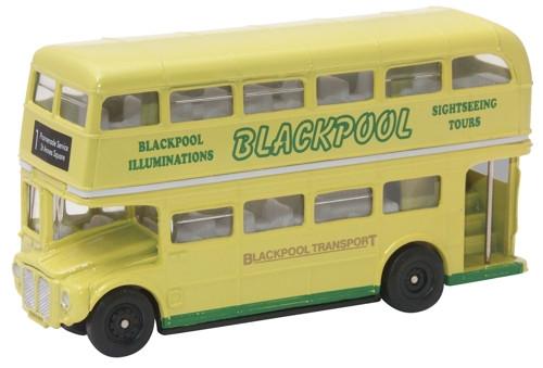 OXFORD DIECAST RM100 Blackpool Closed Top Oxford Original Bus 1:76 Scale Model Omnibus Theme