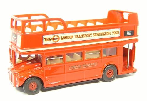 OXFORD DIECAST RM106 Open Top Bus London Sightseeing 1:76 Scale Model Omnibus Theme