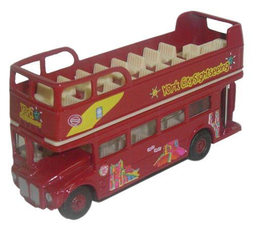 OXFORD DIECAST RM107 York Citysightseeing Oxford Original Bus 1:76 Scale Model Omnibus Theme