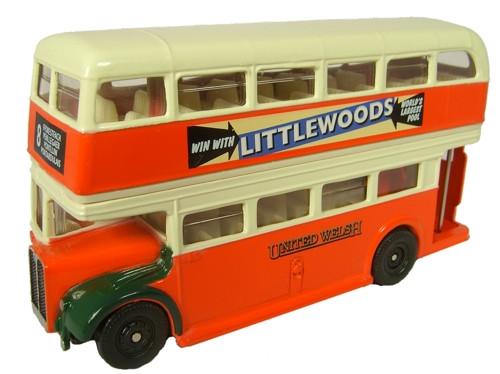 OXFORD DIECAST RT017 Littlewoods Oxford Original Bus 1:76 Scale Model Omnibus Theme