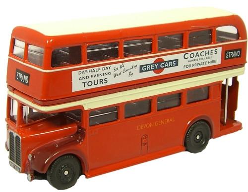 OXFORD DIECAST RT023 Devon General RT Oxford Original Bus 1:76 Scale Model Omnibus Theme
