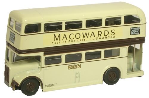 OXFORD DIECAST RT024 Swan Motors Oxford Original Bus 1:76 Scale Model Omnibus Theme