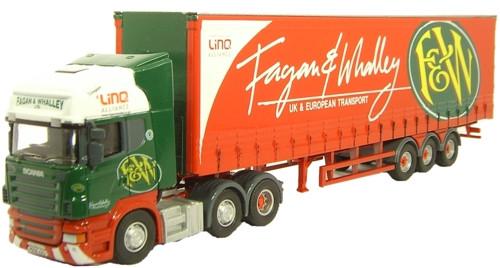 OXFORD DIECAST SCA01CS Fagan & Whalley Scania R420 1:76 Scale Model Modern Trucks Theme